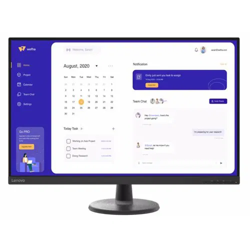 Lenovo D32u-45 31.5" 4K UHD 3840x2160 VA Professional Monitor 60Hz