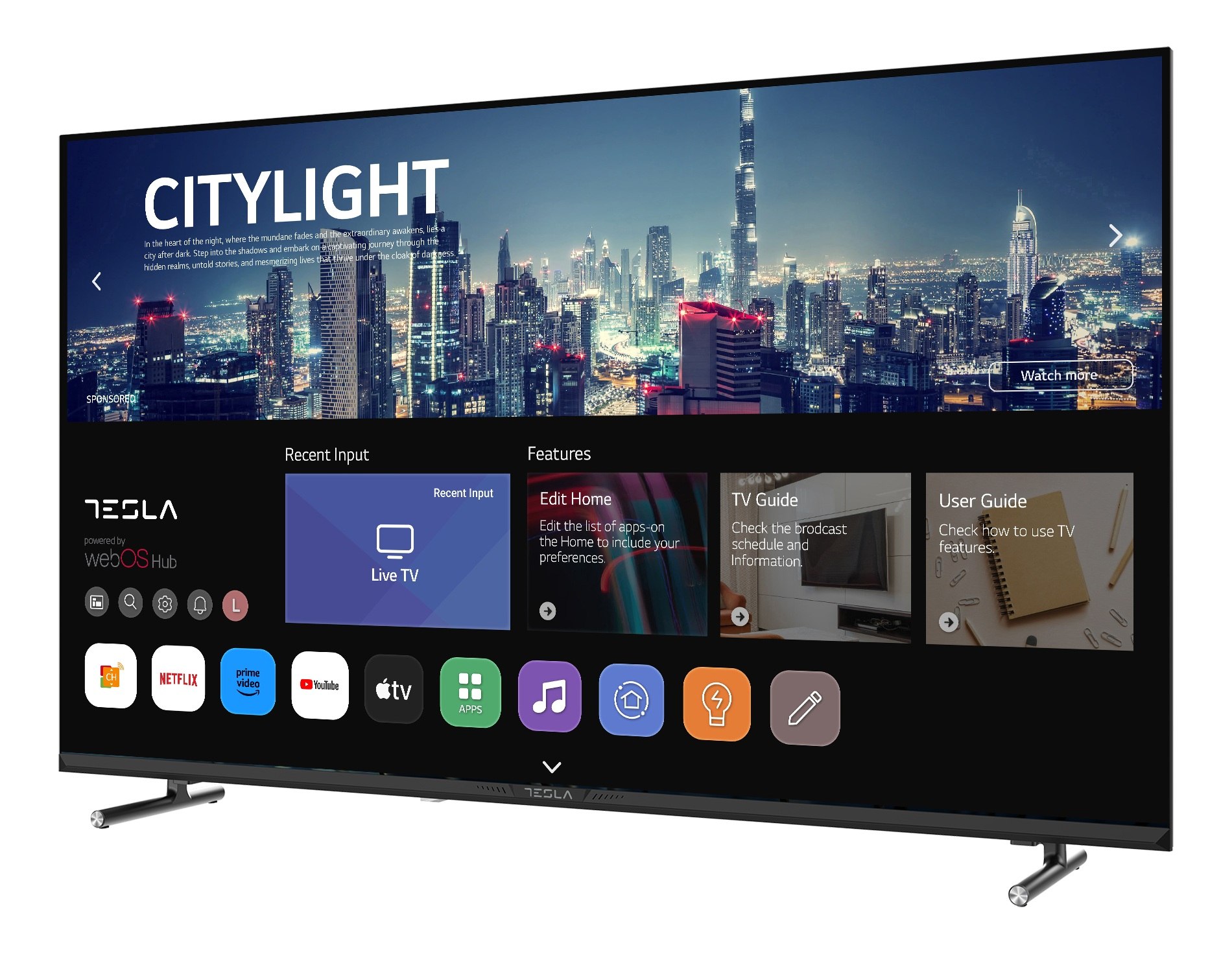 Tesla 40E645BFW 40" VA Smart TV Full HD