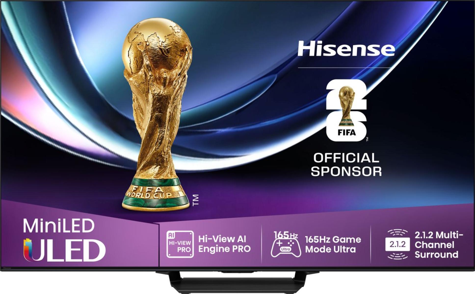 Hisense 85U7Q PRO 85" Mini-LED QLED 4K 165Hz Smart TV