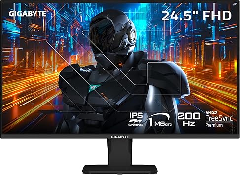 Gigabyte GS25F2 24.5" Full HD 1920x1080 Fast IPS Gaming Monitor 280Hz