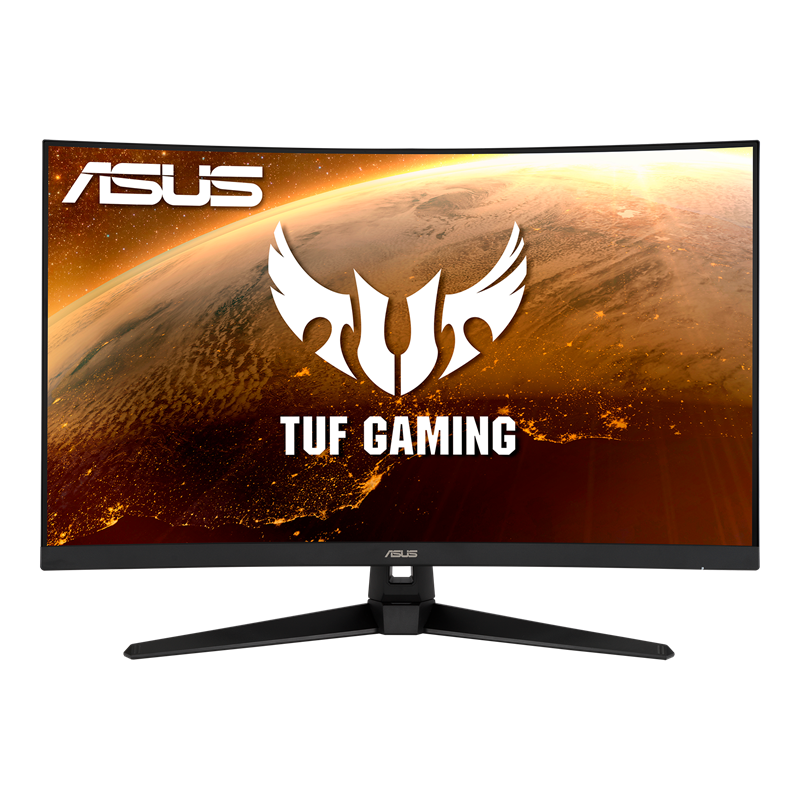 ASUS TUF VG328H1B / 31.5", 1920x1080, VA, Zakrivljeni Gaming Monitor, 165Hz FreeSync Premium