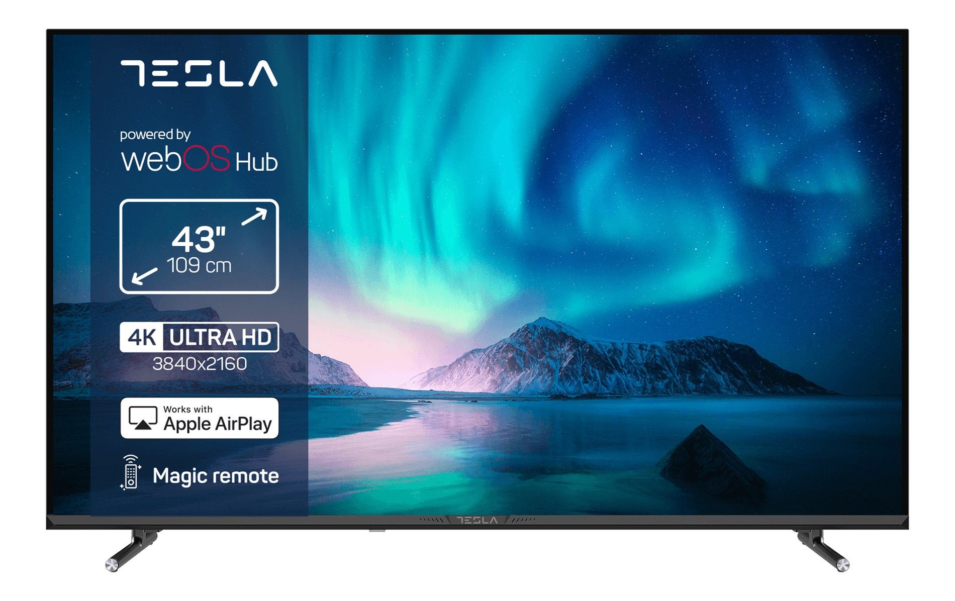 Tesla 43E645BUW 43" VA LED Smart TV 4K UHD