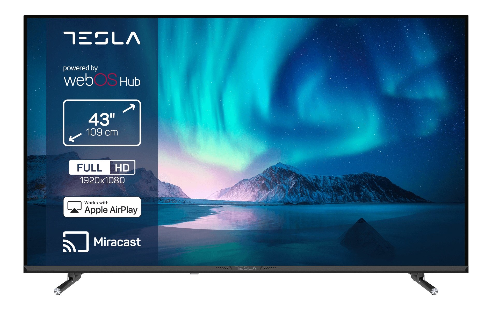 Tesla 43E645BFW 43'' VA Smart TV Full HD
