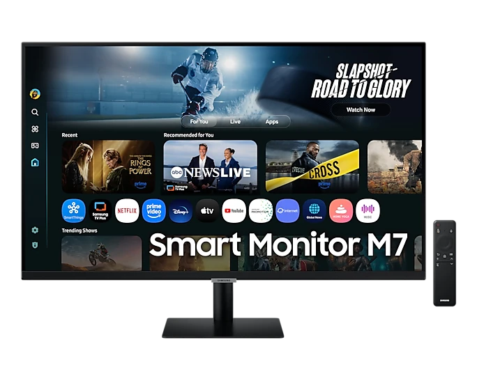 Samsung M70F LS32FM702UUXDU 32" 3840x2160 VA Smart AI Tizen OS, 4K