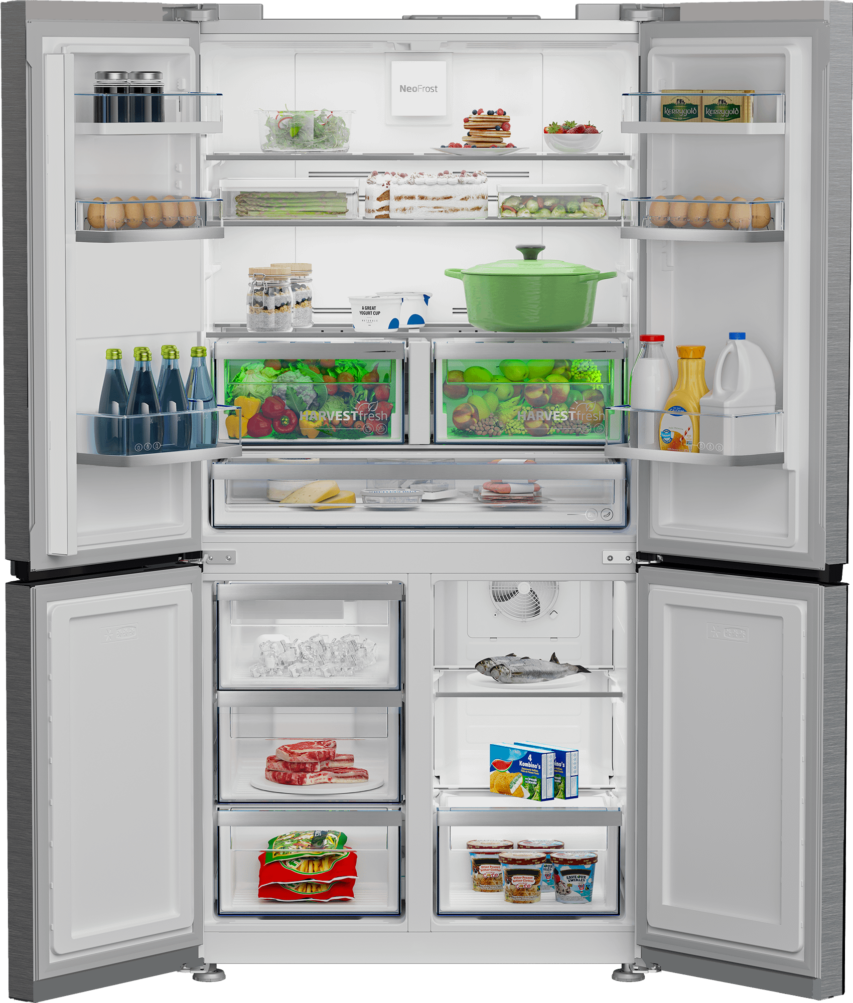 Beko GN1426240ZDXN Multi door frižider 565L