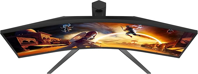 AOC CU34G4Z 34" WQHD 3440x1440 Fast VA Zakrivljeni Gaming Monitor 240Hz