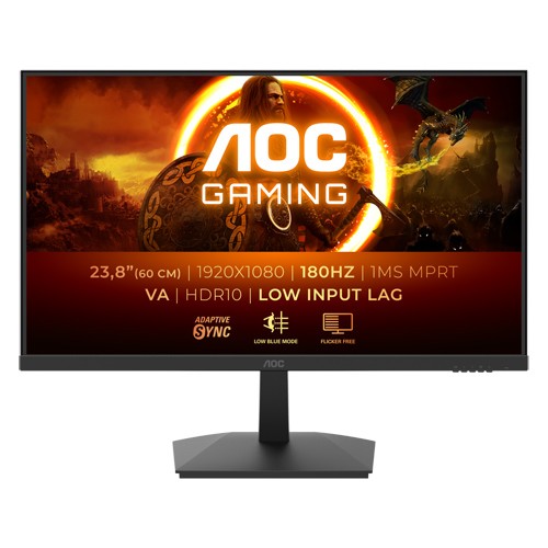 AOC 24G15N2 / 23.8", 1920x1080, VA, 180Hz Gaming Monitor
