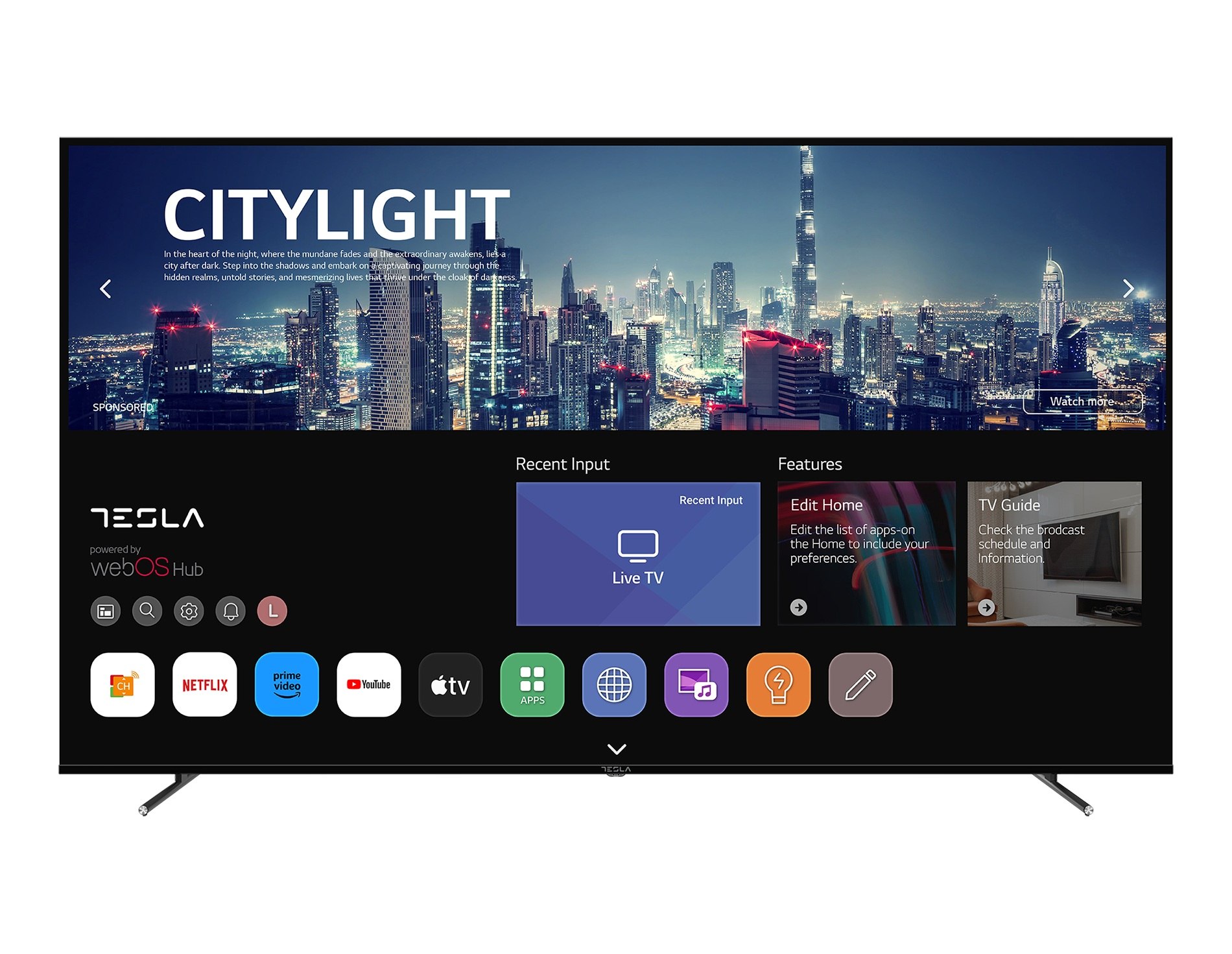 Tesla 85E645BUW 85" VA Smart TV 4K