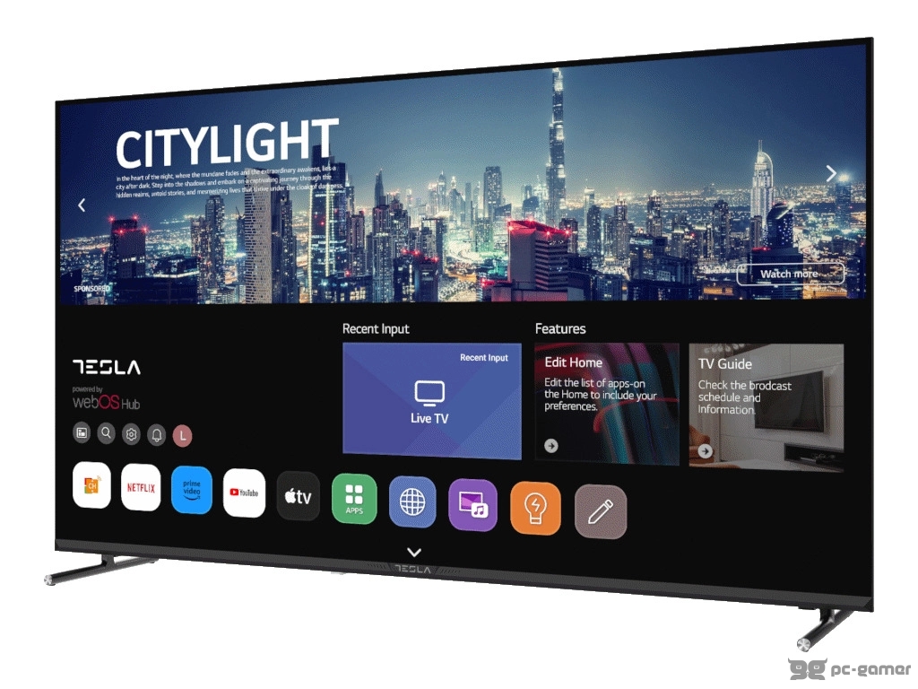 Tesla 55E645BUW 55" LED Smart TV 4K UHD