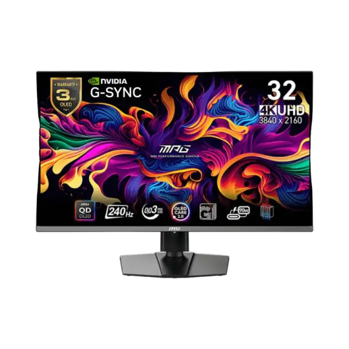 MSI MPG 321URX / 31.5" 4K UHD 3840x2160 QD OLED 240Hz Gaming Monitor