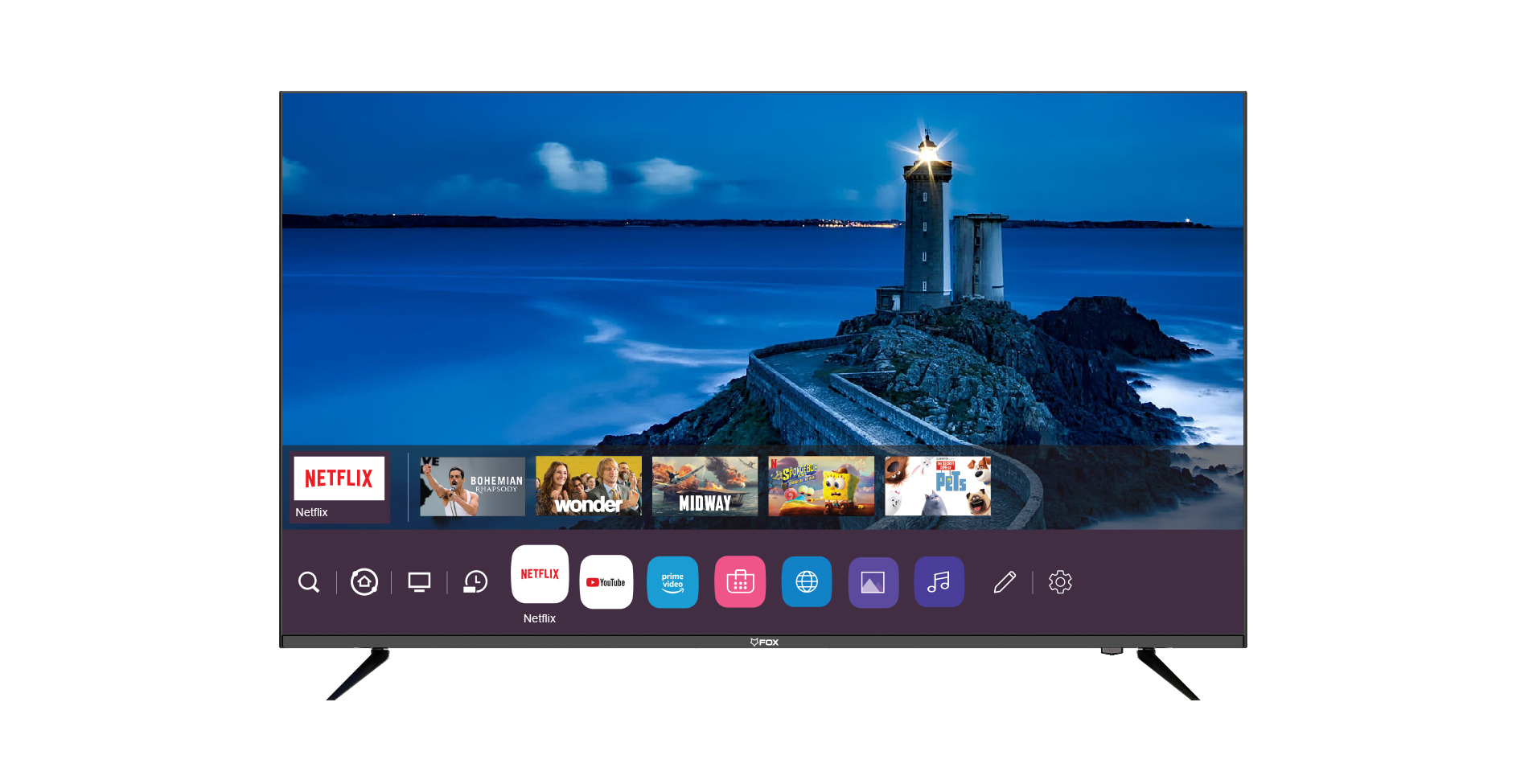 FOX 50WOS640E 50" DIRECT LED WebOS Smart 4K TV
