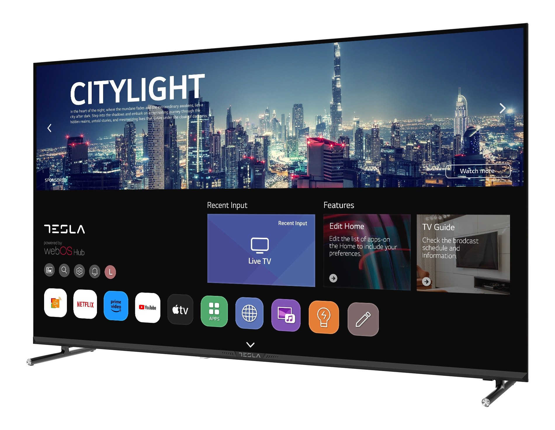 Tesla 50E645BUW 50'' VA LED Smart 4K UHD