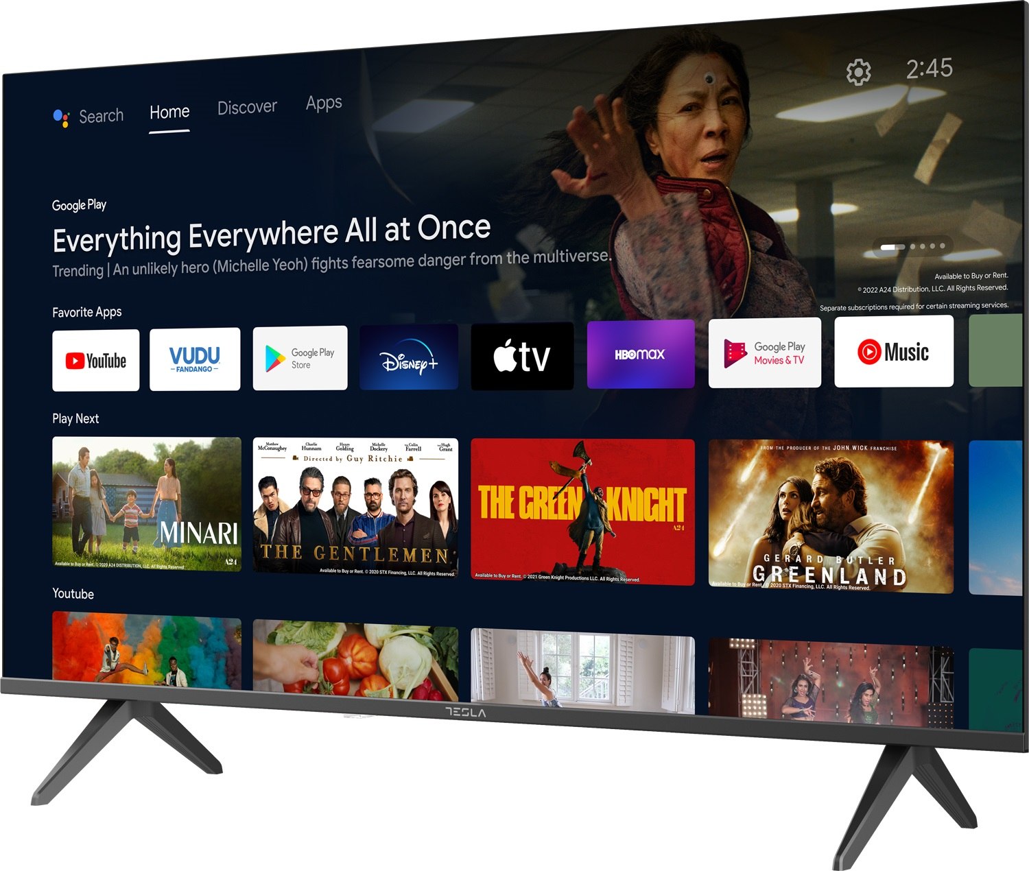 Tesla 32E635BHS 32" DLED Smart TV HD Ready