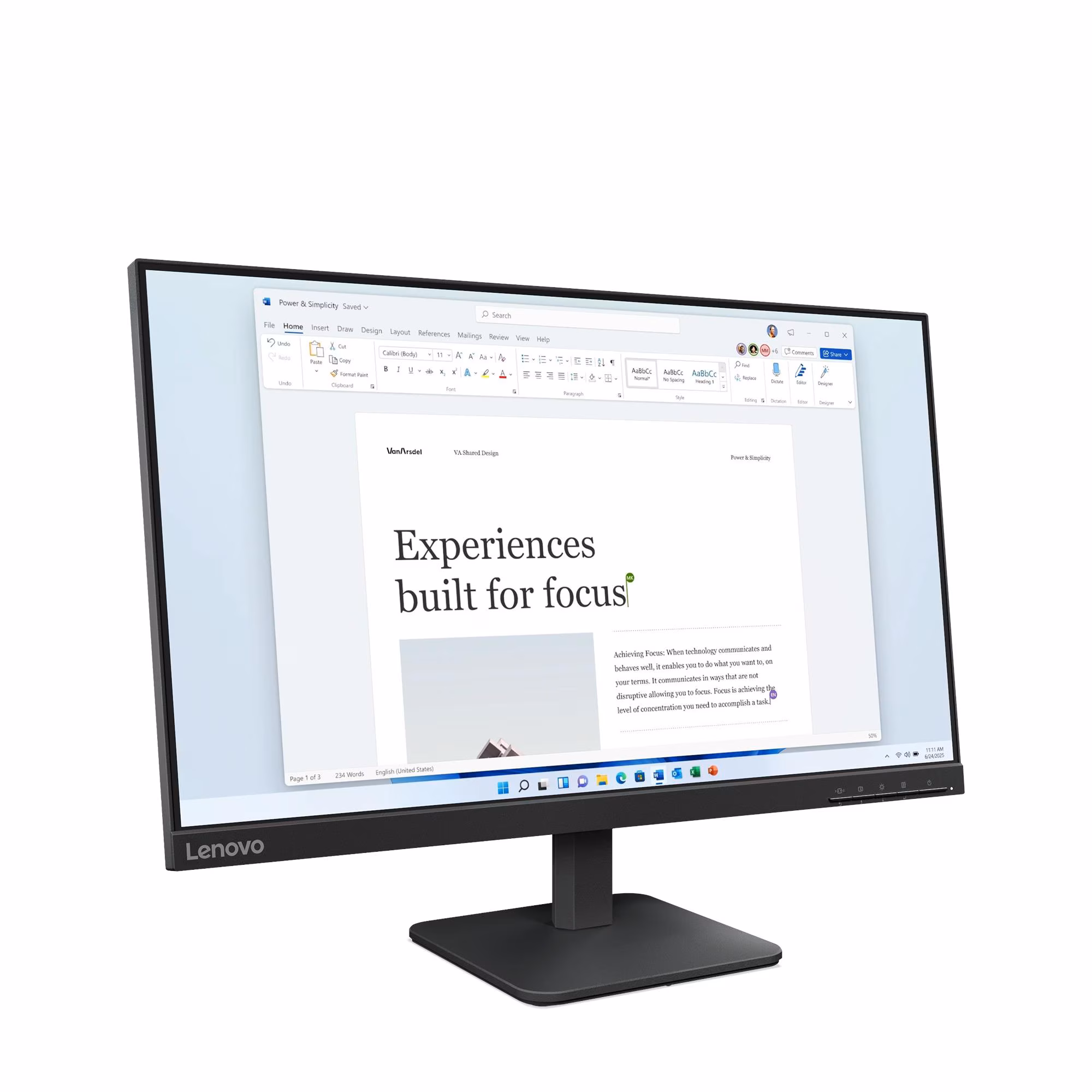 Lenovo L24-4e 68C2KAC1EU / 23.8", 1920x1080, IPS, 100Hz
