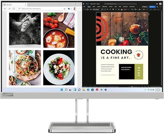 Lenovo L24i-40 23.8" Full HD 1920x1080 IPS Monitor 100Hz