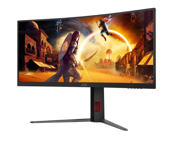 AOC CU34G4 / 34", 3440x1440, Fast VA, 180Hz Zakrivljeni Gaming Monitor