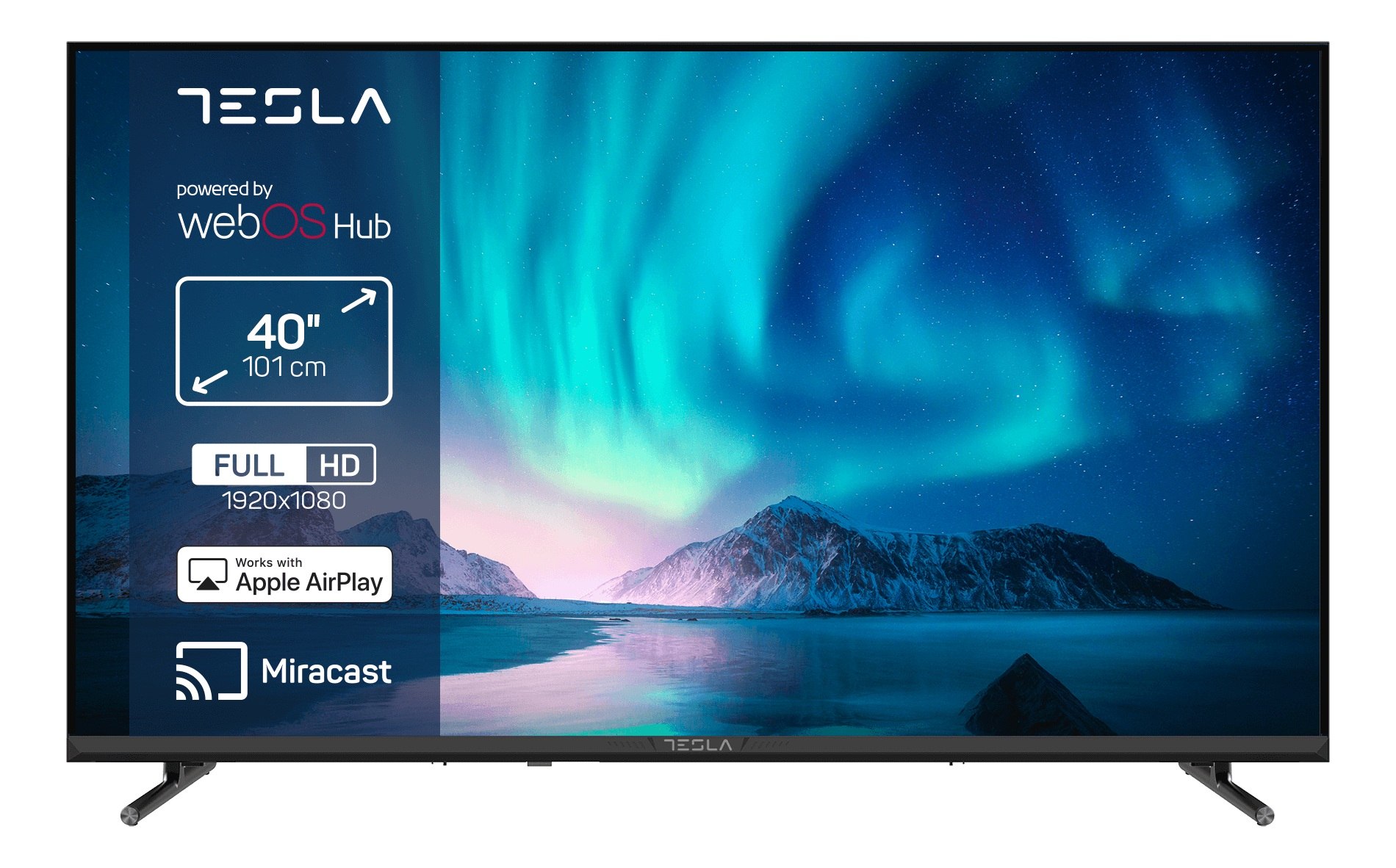 Tesla 40E645BFW 40" VA Smart TV Full HD