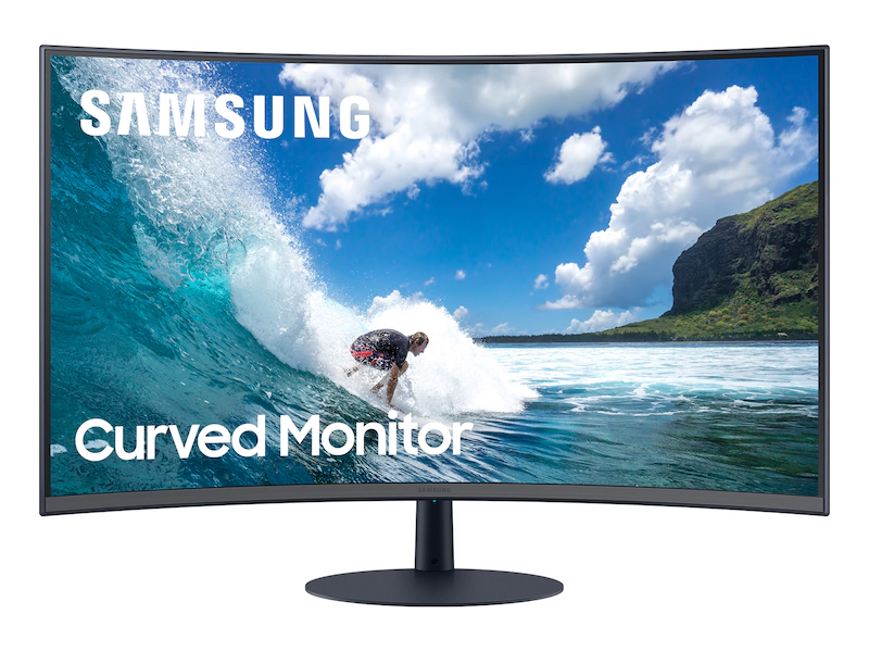 Samsung T55 27" Full HD 1920x1080 VA Curved Monitor 75Hz