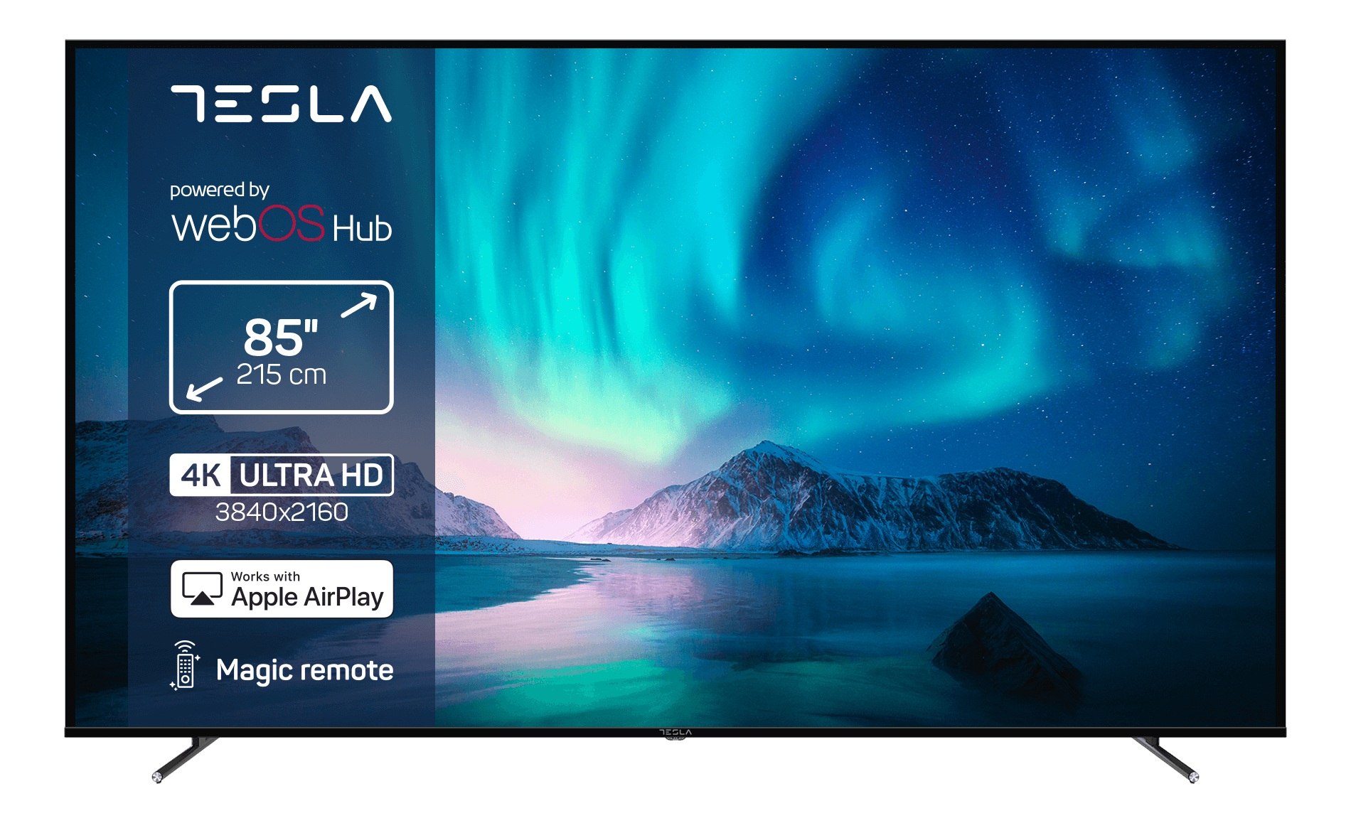Tesla 85E645BUW 85" VA Smart TV 4K