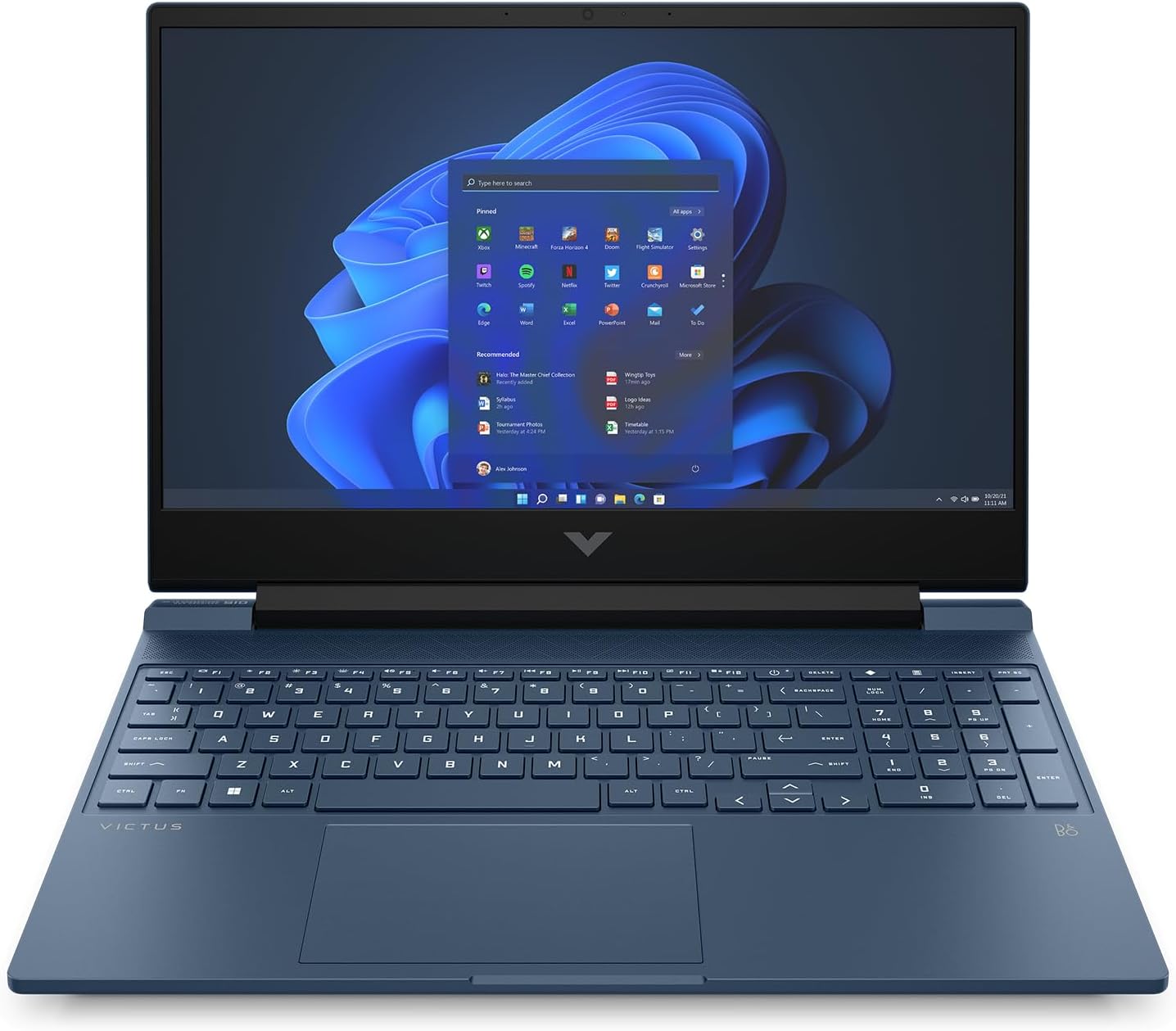 HP Victus 15-fa1056nn 15.6' /  i5-12450H, 16GB, 512GB, RTX 2050