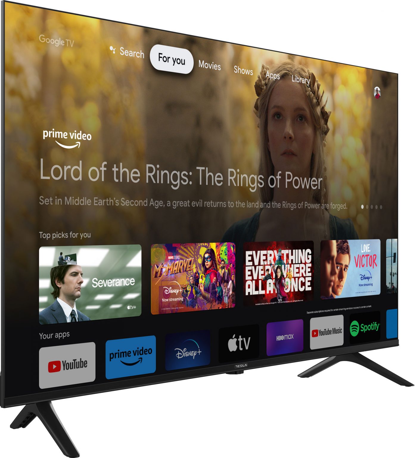 Tesla 50S635BUS 50" LED Android TV 4K UHD