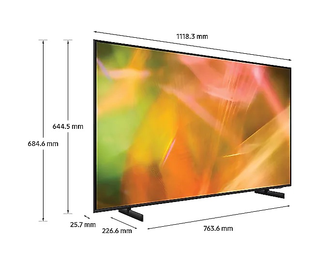 Samsung UE50AU8072UXXH 50'' LCD Smart TV 4K UHD
