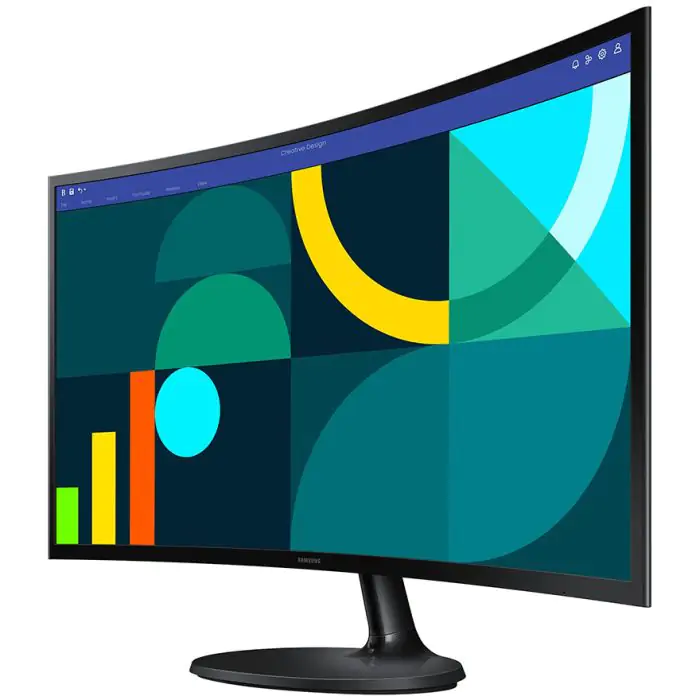 Samsung LS27D360GAUXEN 27" Full HD 1920x1080 VA Zakrivljeni Monitor 100Hz