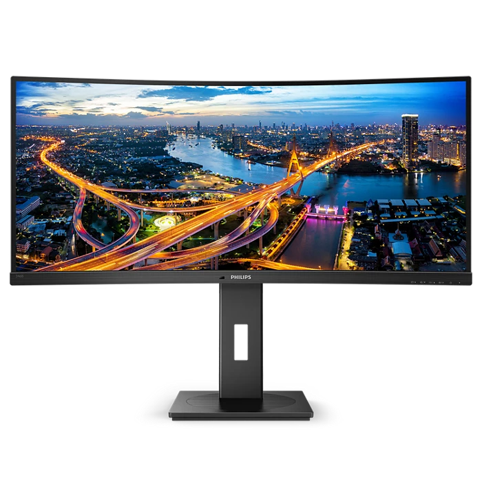 Philips 346B1C 34" UWQHD 3440x1440 VA Curved Monitor 100Hz