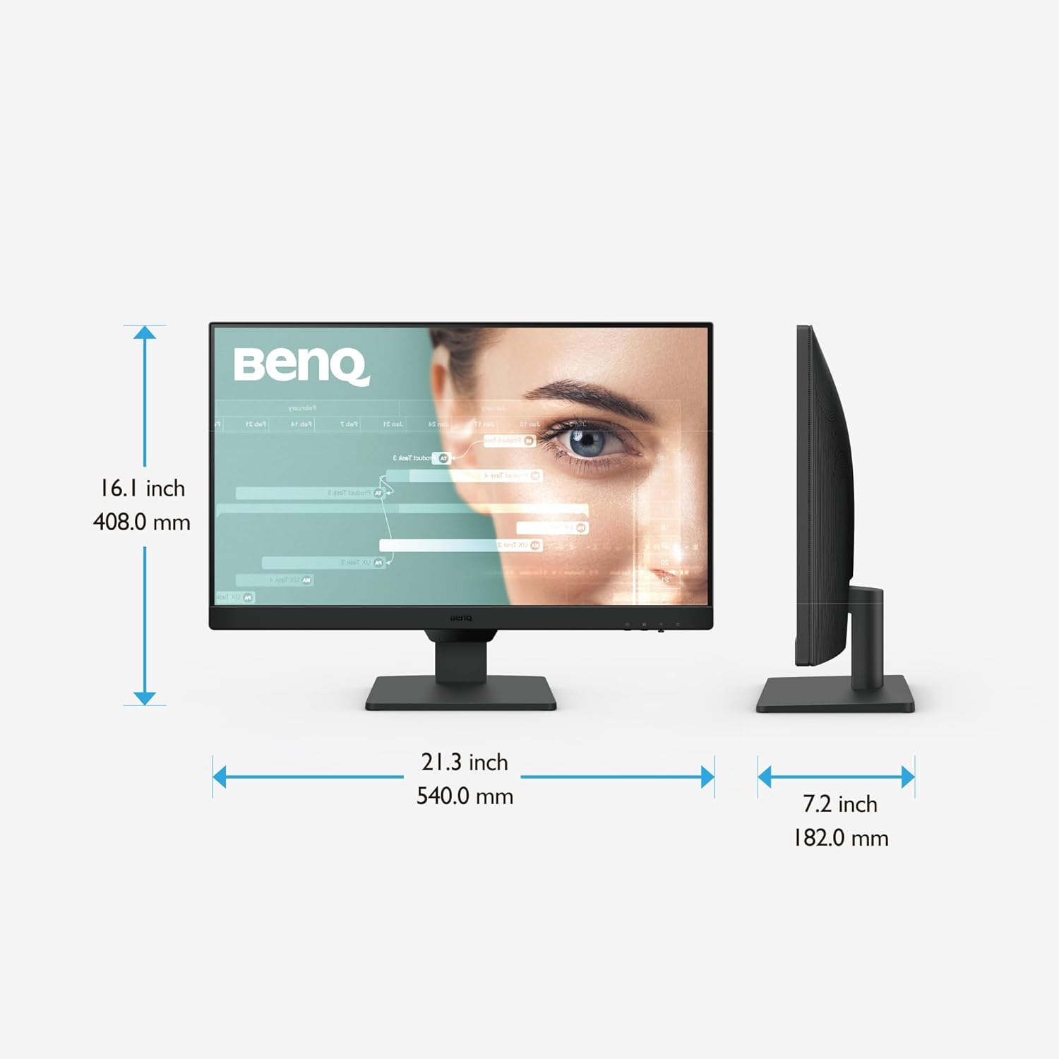 BenQ GW2490 23.8" FHD IPS 100Hz Eye-Care Monitor