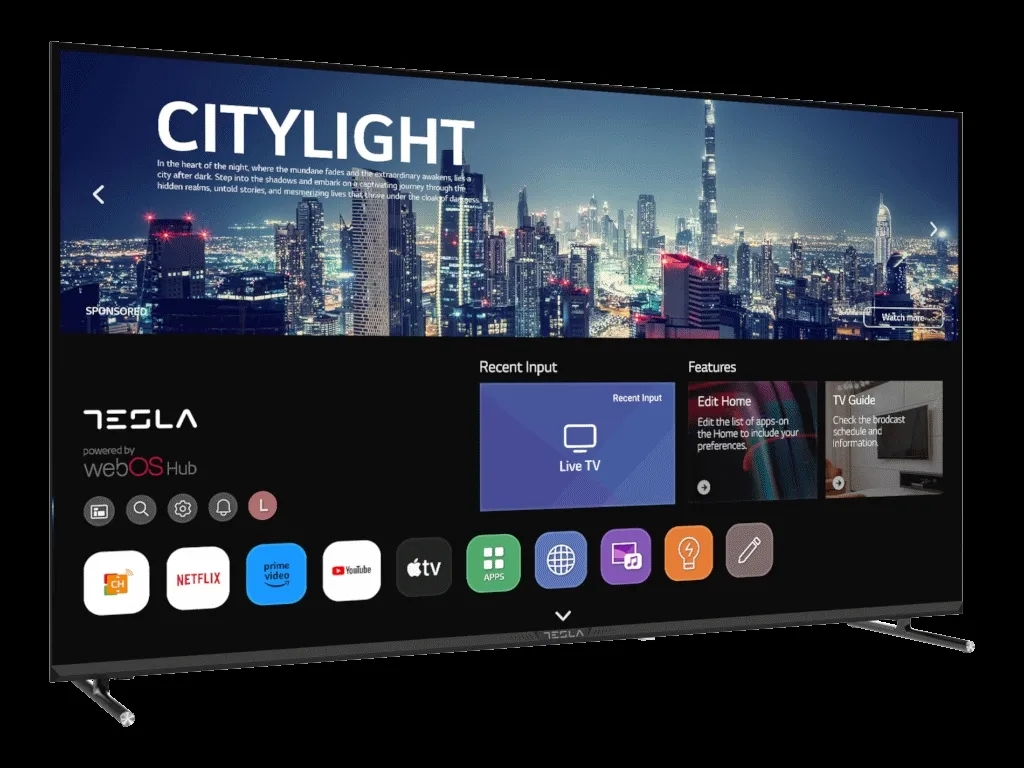 Tesla 55E645BUW 55" LED Smart TV 4K UHD