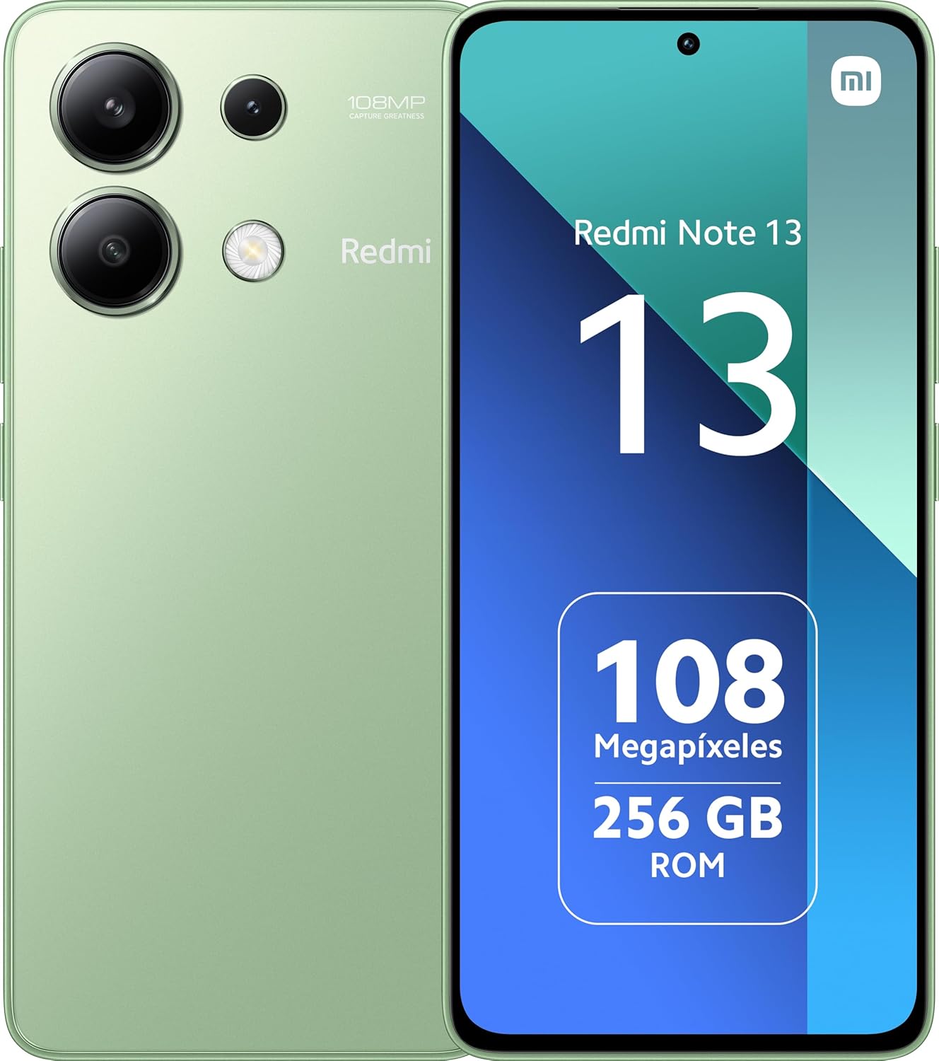 Xiaomi Redmi Note 13 4G 8 GB 256 GB Mint Green