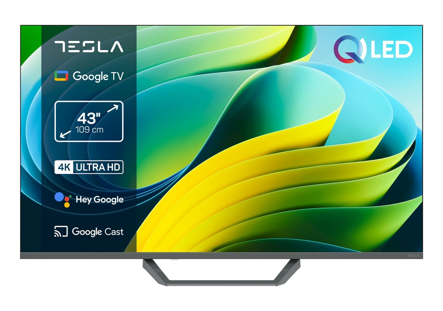Tesla Q43E655GUS 43" QLED Google TV Frameless