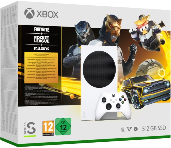Microsoft Xbox Series S 512GB – Gilded Hunter Bundle