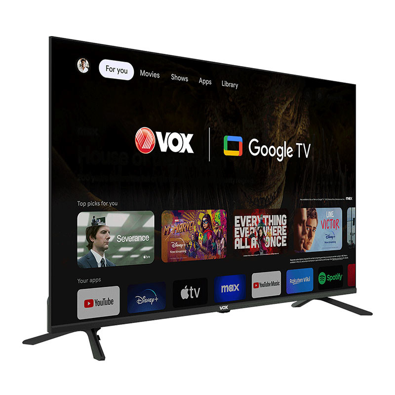 Vox 55GOU205B 55" Direct LED 4K Smart Google TV