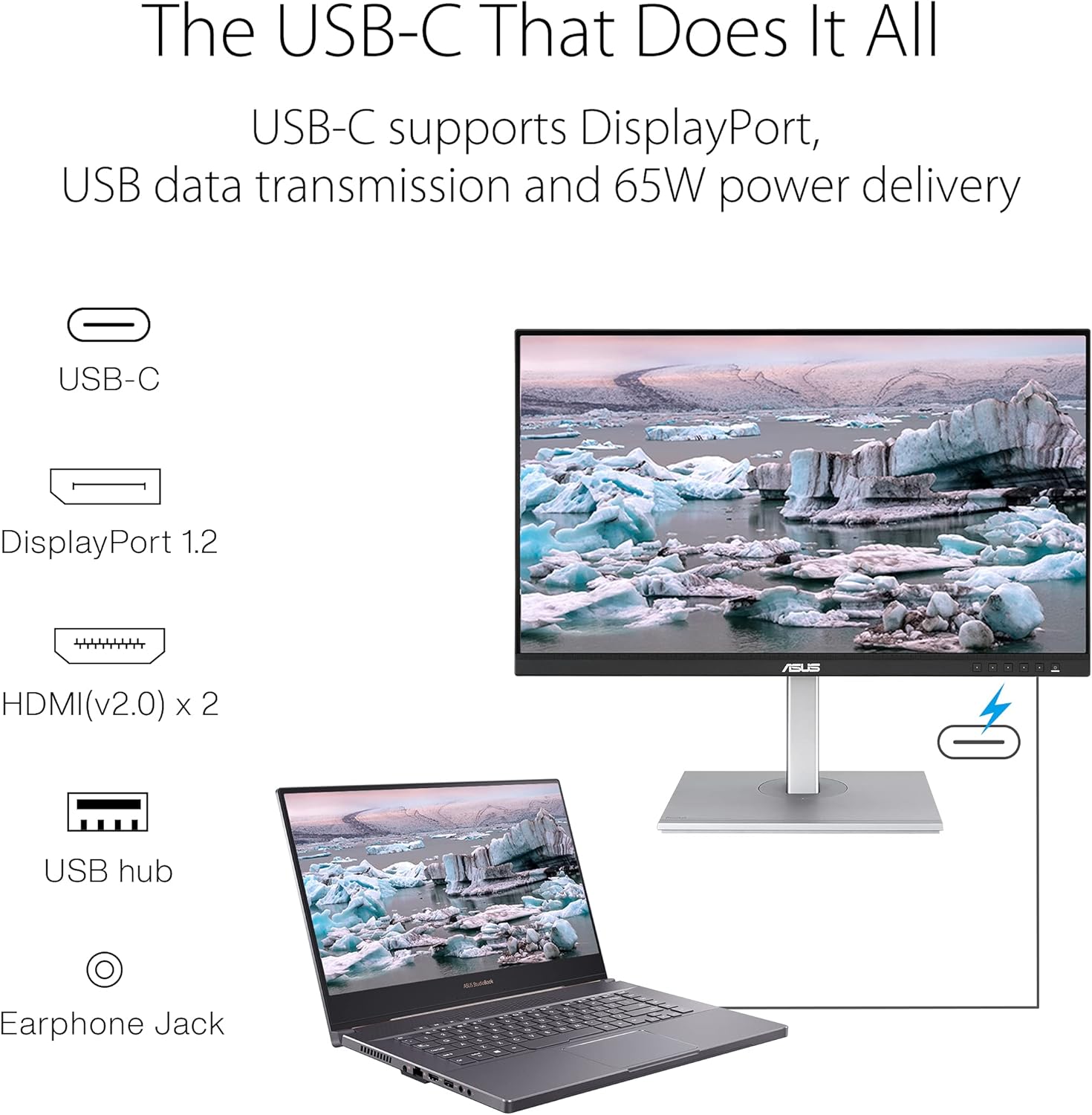 ASUS ProArt PA279CV 27" 4K UHD 3840x2160 IPS Professional Monitor 60Hz