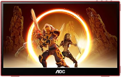 AOC 16G3 15.6" Full HD 1920x1080 IPS Portable Gaming Monitor 144Hz