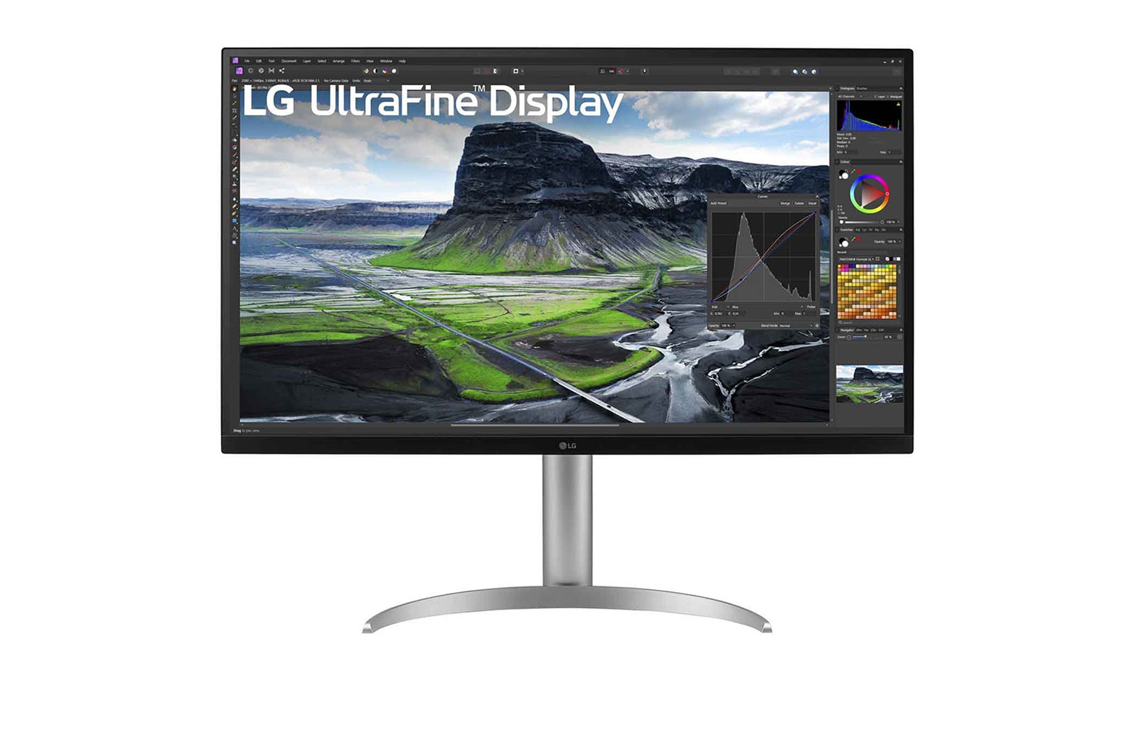 LG 32UQ850V-W 31.5" 4K UHD 3840x2160 Nano IPS Monitor 60Hz