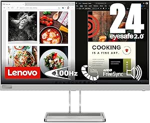 Lenovo L24i-40 23.8" Full HD 1920x1080 IPS Monitor 100Hz