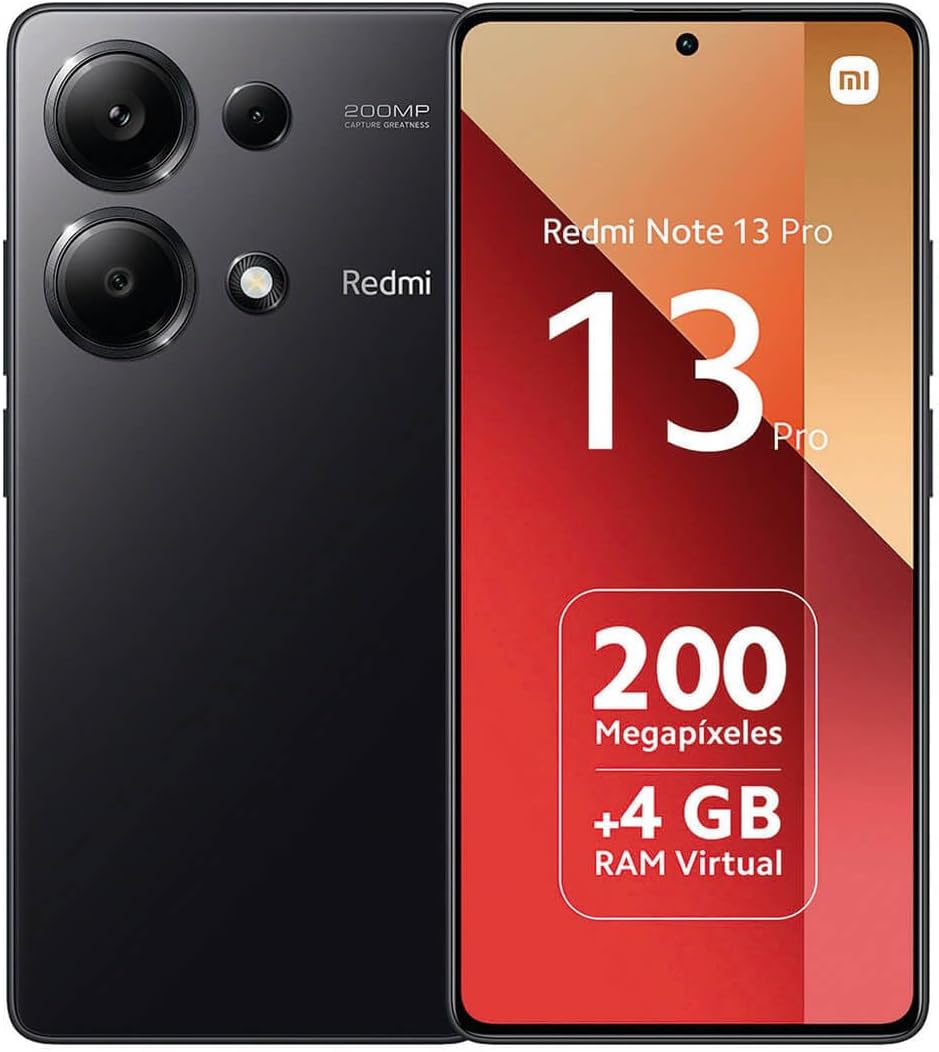 Xiaomi Redmi Note 13 Pro 4G 256 GB 8 GB Midnight Black