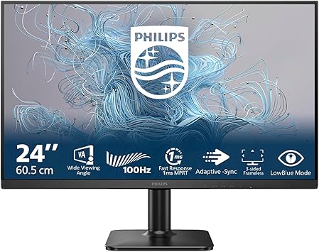 Philips 24E2N1100LB 23.8" Full HD 1920x1080 IPS Monitor 75Hz