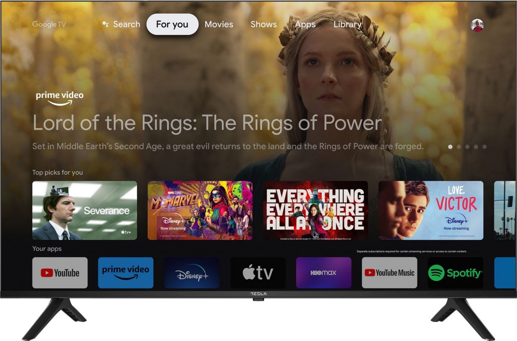 Tesla 50S635BUS 50" LED Android TV 4K UHD