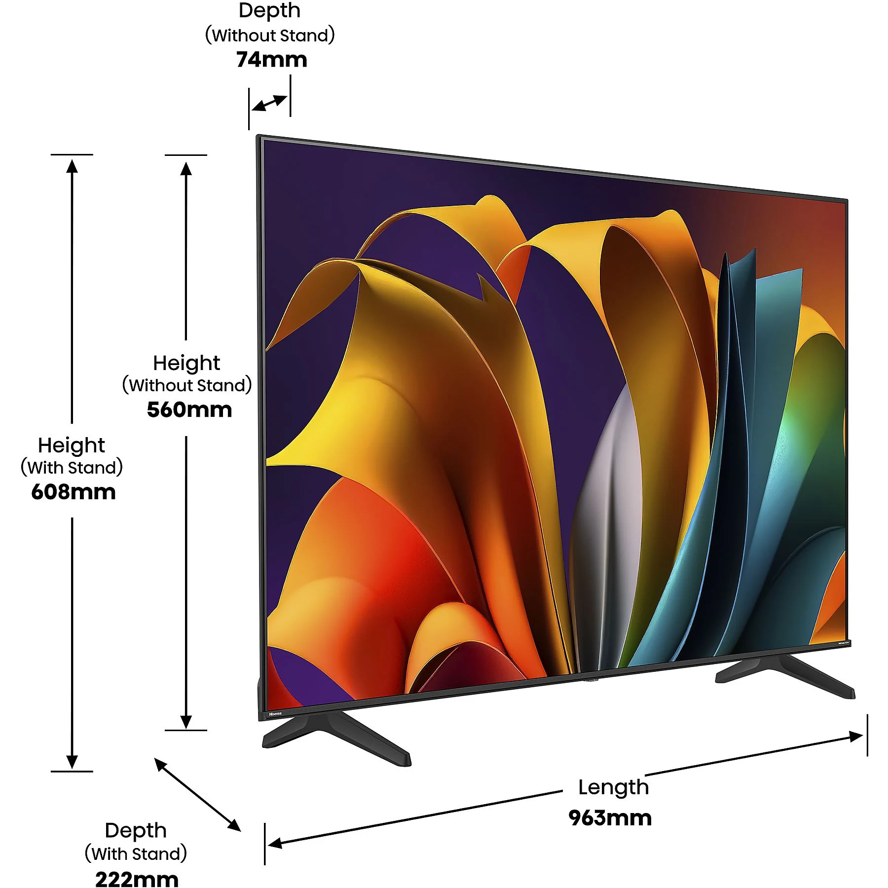 Hisense 43A6N 43''