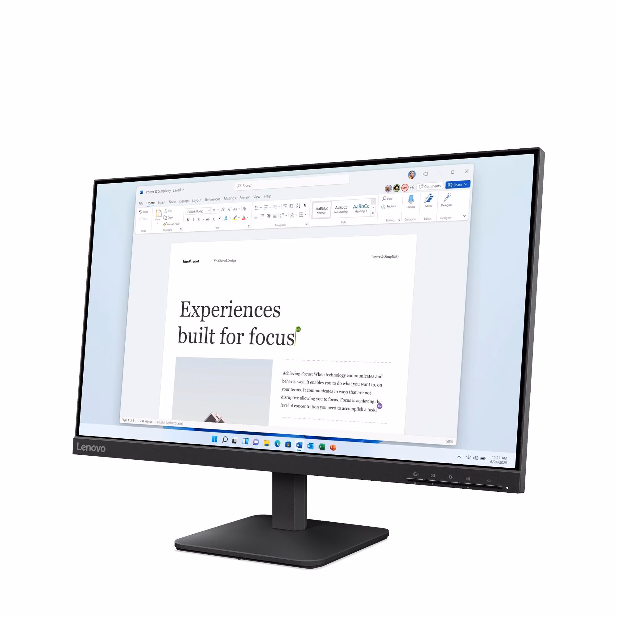 Lenovo L24-4e 68C2KAC1EU / 23.8", 1920x1080, IPS, 100Hz