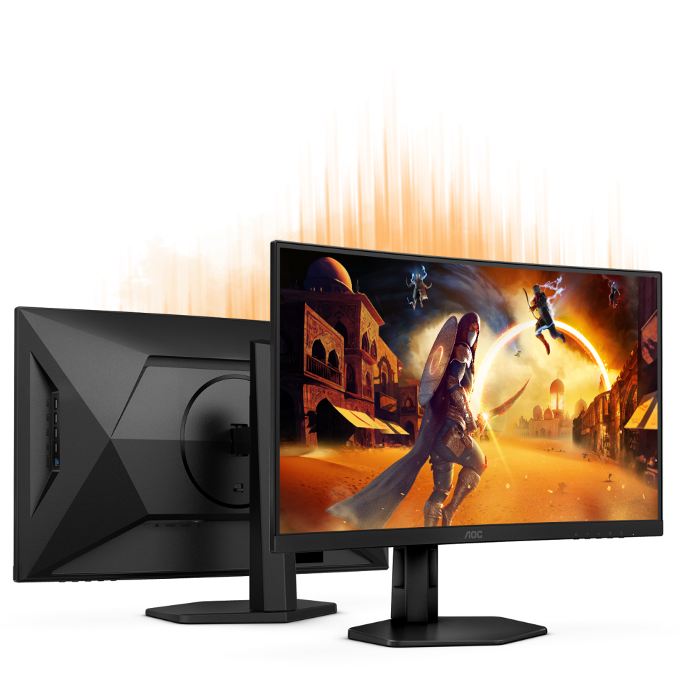AOC C27G4ZXU / 27", 1920x1080, Fast VA, Zakrivljeni Gaming Monitor