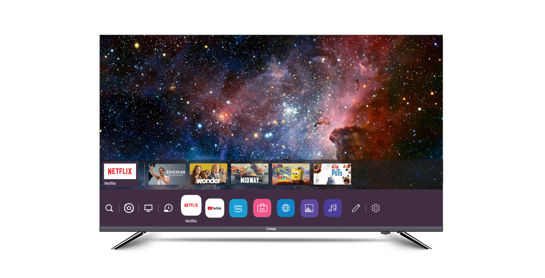 FOX 65WOS640E 65" DLED webOS 4K UHD Smart TV