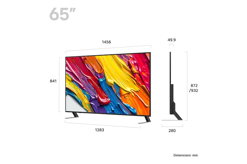 LG 65QNED84A3C 65" QNED 4K Ultra HD Smart TV