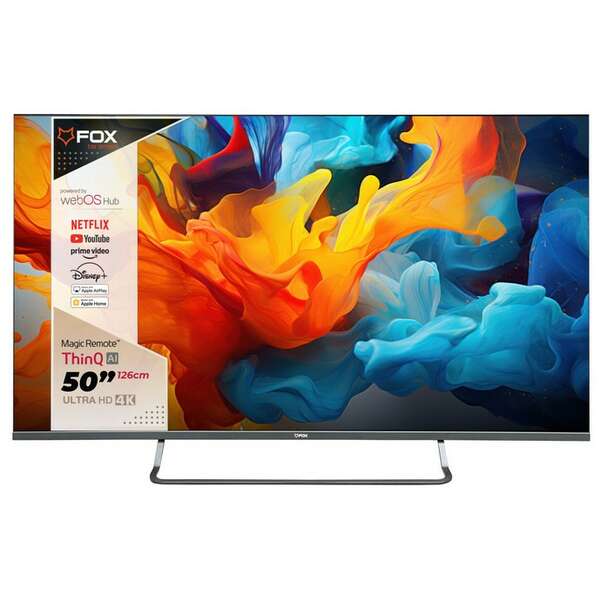 FOX 50WOS650C 50" LED WebOS 4K UHD Smart TV