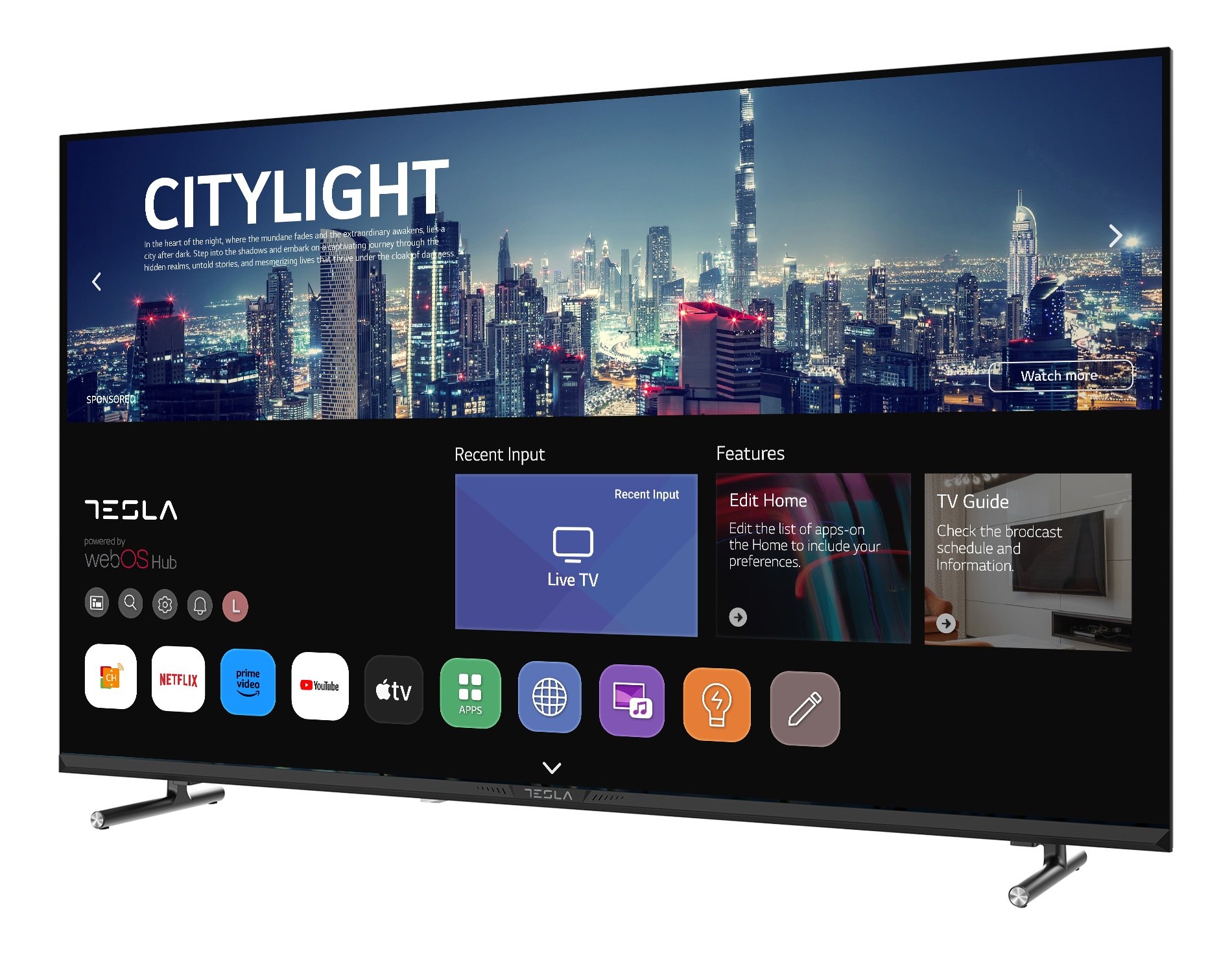 Tesla 43E645BUW 43" VA LED Smart TV 4K UHD