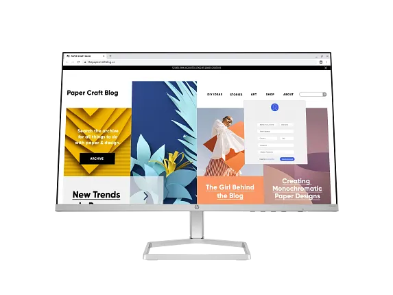 HP S5 524sf 94C17AA 23.8" Full HD 1920x1080 IPS Monitor 100Hz