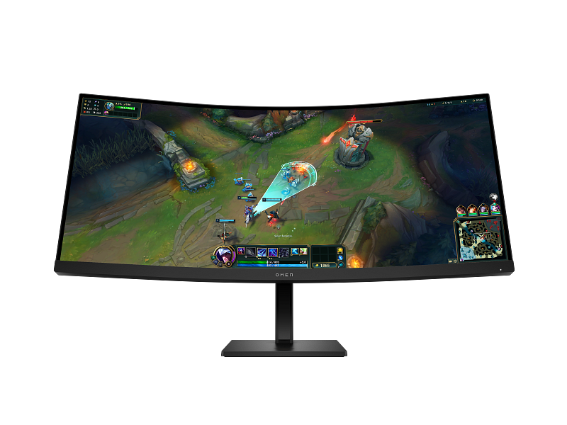 HP OMEN 34c G2 / 34", 3440x1440 WQHD, VA, Zakrivljeni Gaming Monitor 180Hz